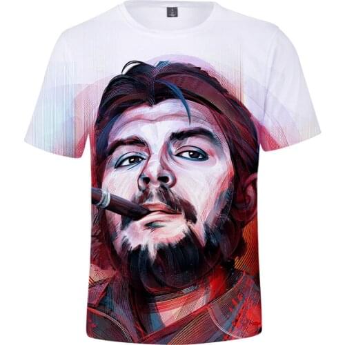 T-Shirts Cuban Revolutionary Leader Che Guevara 3D Printed Streetwear Men Women Casual Fashion O-Neck T Shirt Oversize Tees Tops
