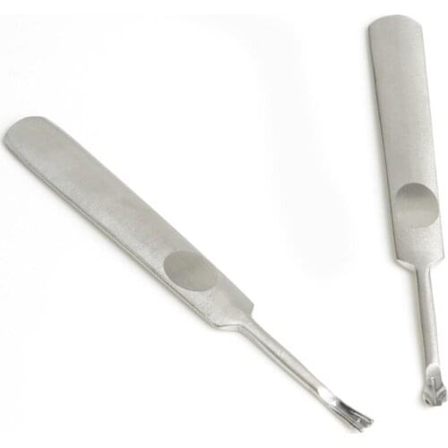 High Quality 2pcs/lot Leather Craft Tool Cut off Thin Leather Knife "U V"style DIY Sewing TOOL Groover Skiving tool Edge tool