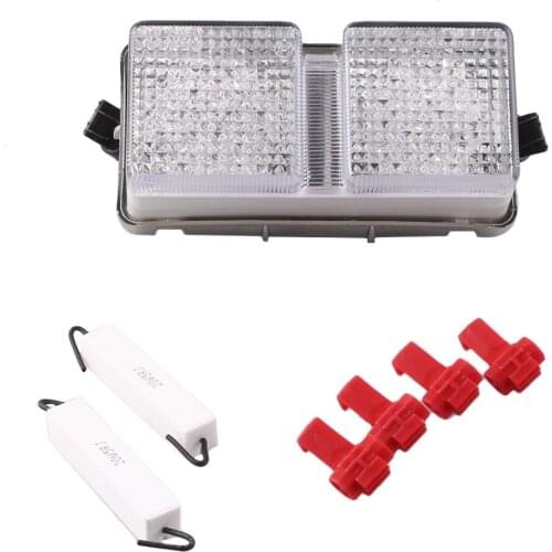 Integrated LED Motorcycle Rear Tail Light Turn Signals Brake Stop Lamp For HONDA RC-51 1999-2006 E-Mark Replacement Parts