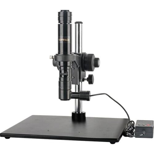 KOPPACE 400X Coaxial Optical Microscope Lens With Fine-Tuning 0.002mm Accuracy Continuous Zoom HD Lens