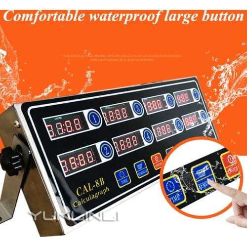 Commercial Kitchen Timer Eight Channel Multi-function Reminder Countdown Timer Burger Shop CAL-8B