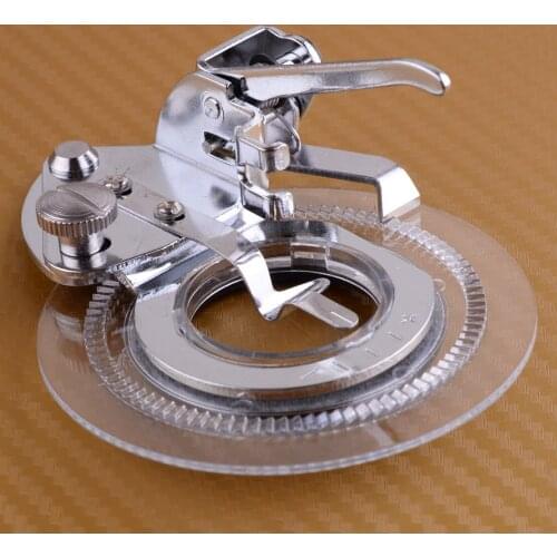 LETAOSK Fancy Flower Stitch Embroidery Foot 3700L Round Presser Low Shank Fit for Brother Singer Pfaff Sewing Machine