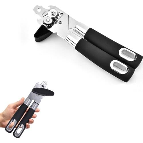 BalleenShiny Multifunctional Can Opener High Quality Stainless Steel Household Kitchen Handheld Bottle Opener Can Opener Tool