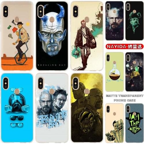 Soft Silicone Phone Case for Xiaomi Redmi Note 9 8 7 6 5 4 K20 Pro 8A 7A 6A S2 5A Plus 4X Breaking Bad Chemistry Walte Fundas