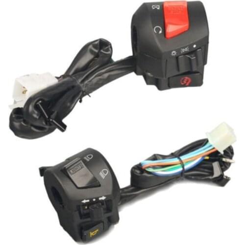 7/8'' 22MM Motorcycle Handlebar Horn Turn Signal Lamp Control Switch Wonderful