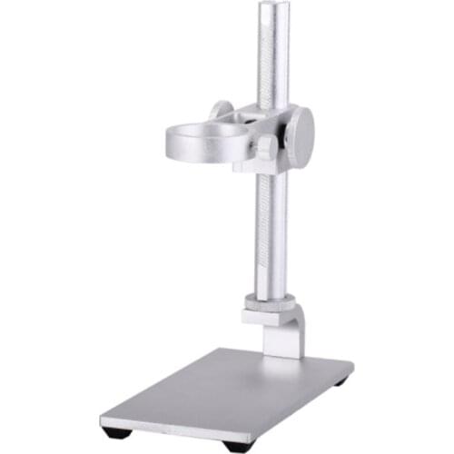Aluminum Alloy Stand USB Microscope Stand Holder Bracket Mini Foothold Table Frame for Microscope Repair Soldering