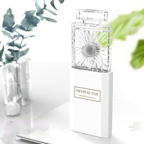 Portable Usb Silent Handheld Electric Fan 3 Speeds Office School Home Fan Lightweight USB Charging Fan Fashion Appearance