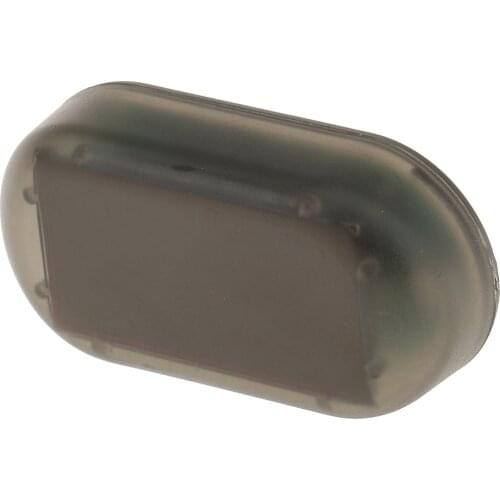 Solar Powered Self Charging Blue LED Light Car Alarm Lamp Mini Size