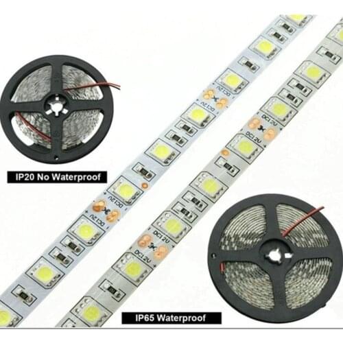 LED Strip 5050 DC12V 60LEDs/m Flexible LED Light Warm white Red Green Blue RGB RGBW 5050 LED Strip 300LEDs 5m/lot