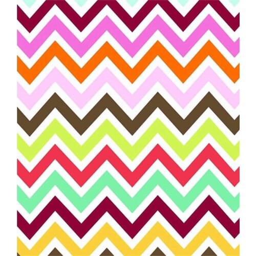 Fresh Rainbow Chevron Photography Backdrop 5x7 Digital Printed Photo Background Cloth Custom fotografia