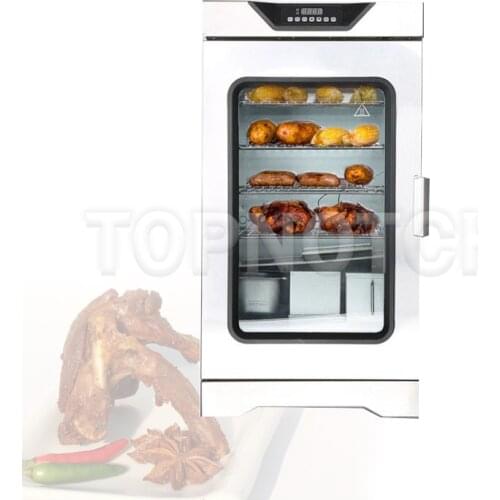 220V Smart Electric Chicken Fish Food Smoking Machine Household Small Commercial Bacon Stove Meat Smoker