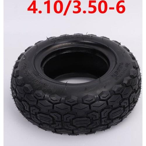 High Quality 4.10/3.50-6 Tubeless Tire for Electric Scooter Electric Vehicle 4.10*3.50-6 Wear-resistant Vacuum Tyre Accessories