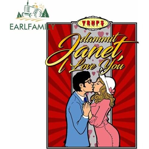 EARLFAMILY 13cm x 9.3cm For The Rocky Horror Picture Show Repair Car Stickers Vinyl Material Decal Funny Repair Decoration