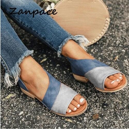ZANPACE Low-heeled Shoes