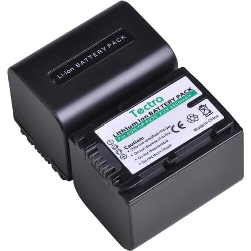 1pcs 2500mAh NP-FV70 NPFV70 Camera Battery for Sony NP-FV100 NP-FV50 NP-FV30 HDR-CX230 HDR-CX150E HDR-CX170 CX300 Z1 FDR-AX100E