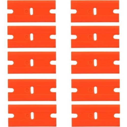 10pcs/lot Plastic Blade Glue Residue Cleaning Tools for Mobile Phone LCD Screen UV Glue Remover Scraper (NO Handle)