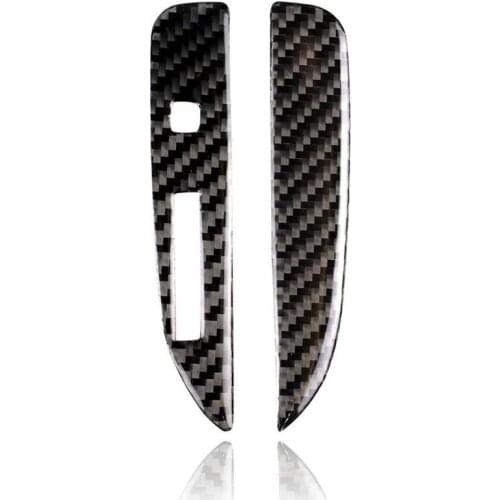 For Ford Mustang accessories Shifting Piece Carbon Car Interior Gears panel Decorative Cover Sticker 2015 2016 2017