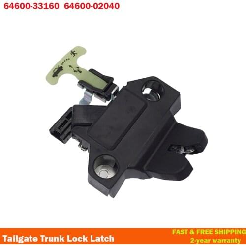 For Toyota Corolla E15 2006-2013 6460002040 64600-02040 TAILGATE LOCK UNIT back REAR TRUNK LOCKs LID LOCKing