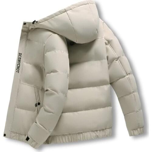 HAWAIFISH Men's Parkas With A Hood