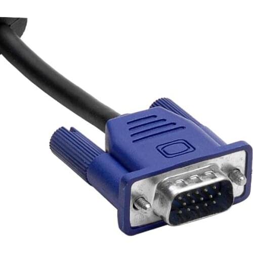 VGA CABLE 15 PINOUTS MALE/MALE 15 METRE POWERMASTER