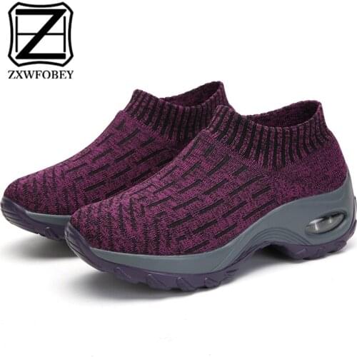 FOBEY Pump Woman Seels Bottom Thick Sole Sneakers For Women Heel Pumps Women Shoes Vulcanize Shoe High Heels Sneakers For Ladies