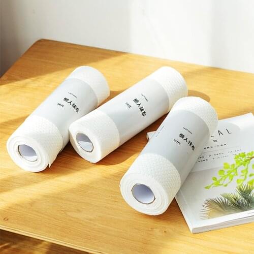 Creative pattern disposable kitchen household wipes household tools cleaning towel thickened dish towel
