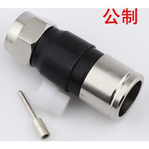 Factory direct copper 75-7 F extrusion plug metric cable 2p cable connector cable connector