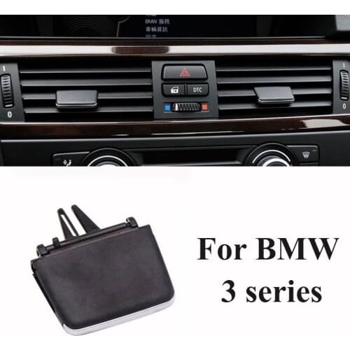 Air conditioning vent toggle piece outlet card clip wind direction plectrum knob For BMW 3 series E90 318i 320i 325i 330i 335i