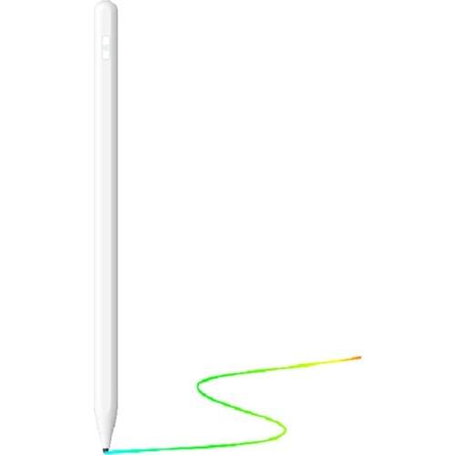 Mobile Tablet Screentouch Pencil Active Capacitance Stylus Pen W/ Magnetic Suction For i-Pad Pro2 Drawing Pens White/ Black