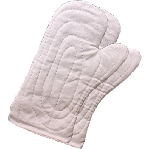 Extra Long Silicone Oven Mittens Heatproof Non-Slip Long Solid Color Kitchen Mittens Baking Mitts For Cooking Baking Mitts