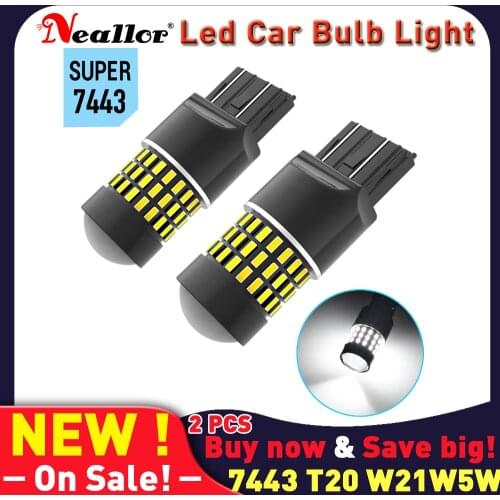 T20 7440 Led Canbus 12v Drl P21w Reverse Signal Backup Side Lights Bulb Car W21W Ba15s 1156 Daytime Running Diode Lamps For Auto