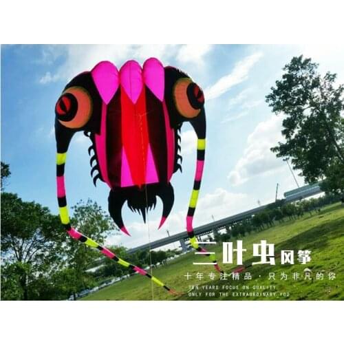 New trilobite kite flying kites for adults single line kite toys diversion aire libre weifang nylon ripstop large kite adult bar