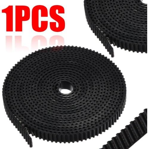 3D Printer Parts 2M GT2 Timing Belt Width 6mm GT2 RF Fiber Glass Reinforced Rubber Timing Belts 2GT Open Timing Belt