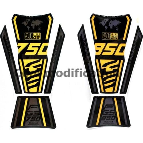 Motorcycle Gas Tank Pad Protector Case for BMW Motorrad F750GS F850GS 2020-2022 40 Year