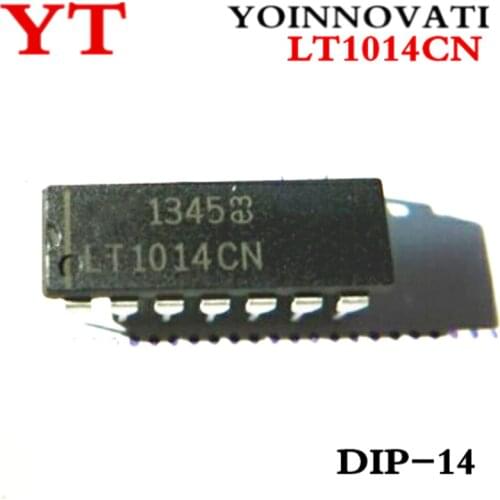 10pcs/lot LT1014CN LT1014 LT1014C DIP-14 IC