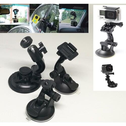 7CM / 9CM Suction Cup for Gopro Hero 7 6 5 Black SJ4000 Xiaomi Yi 4K Mijia 4 k H9 with Tripod Adapter Go Pro Hero 6 7 Accessory