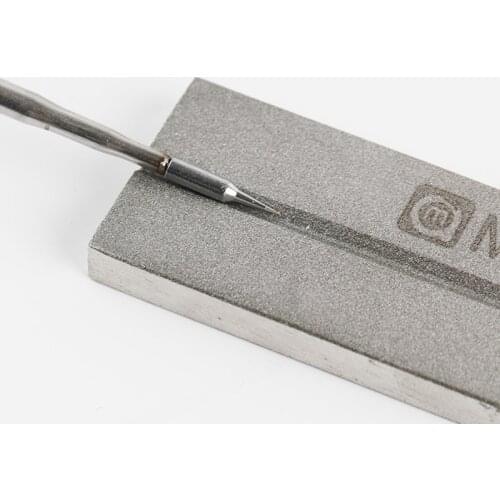 Amaoe M40 Grindstone Repair tool Used For Correction Tweezers/Soldering iron Tip/Grinding Blade Gold Steel Whetstone