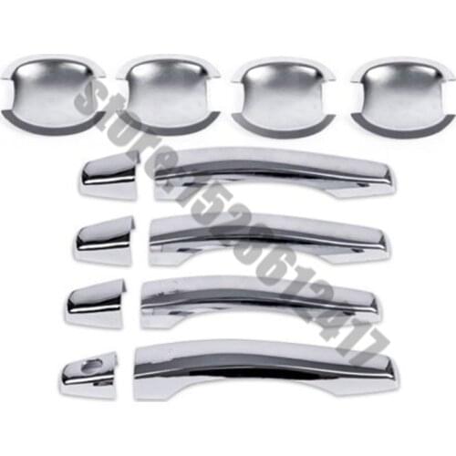 For Toyota Camry 2006-2011 ABS Chrome Door Handle Bowl Door handle Protective covering Cover Trim Car styling