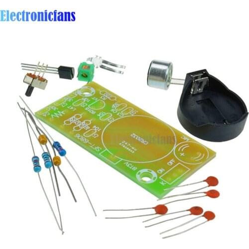 FM Frequency Modulation Wireless Microphone Module DIY Kit FM Transmitter Board Parts Simple Electronic Production Suite DC3V-6V