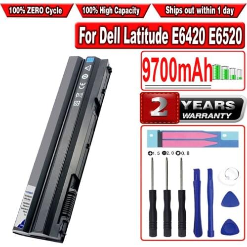 HSABAT 9700mAh T54FJ M5Y0X N3X1D P9TJ0 Battery for Dell Latitude E6420 E6520 E5520 E5420 E6430 E6530 NHXVW P8TC7