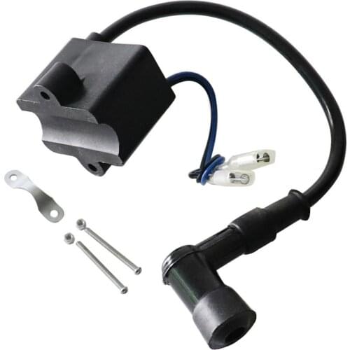 Black Wire Ignition Coil CDI Suitable For 49cc 60cc 66cc 80cc Motorized Bike