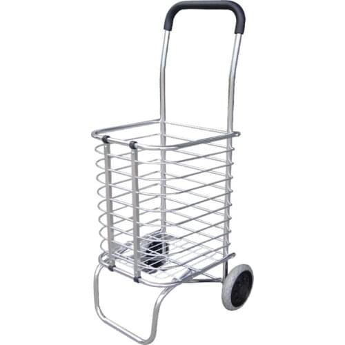 Shopping Cart, Small Cart, Portable Folding Cart, Trolley, Household Trolley, Trailer, Aluminum Alloy