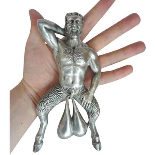 Creative Manly Balls Door Knocker Ornament Home Decor Funny Resin Knocking Doorbell Hanging Miniature Figurine Outdoor Garden