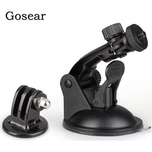 Gosear Mount Tripod Monopod Holder Clamp Bracket Adapter for Gopro Go Pro Hero 5 4 3 2 Xiaomi Yi Xiomi Xiami 2 4K 4 K Eken H9