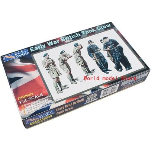 Gecko Models 35GM0022 1/35 Early War British Tank Crew