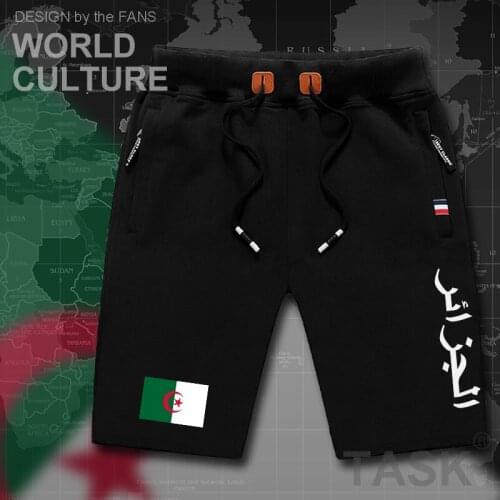 Republic of Algeria Algerian Islam DZA mens shorts beach man mens board shorts flag workout zipper pocket sweat 2017 new Dzayer