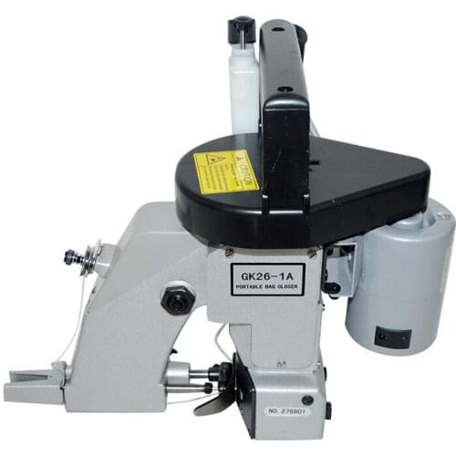 Portable Woven Bag Sewing Machine 220V/ 110V Electric Single Chain Bag Sewing Machine Woven Bag Packer GK26-1A