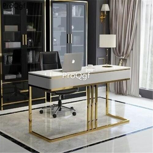 Prodgf 1Pcs A Set Light Luxury high level Office Study Table Desk(no chair)