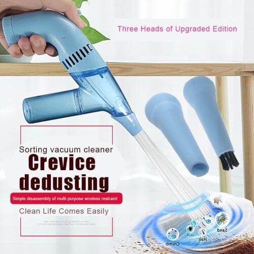 Lightweight Handheld Portable Cordless Duster Mini Vacuum Dust Cleaner Durable Dirt Remover For Home Office Car Wireless
