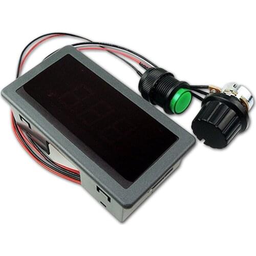 DC 6-30V 6A 16KHz PWM DC Motor Speed Control Regulator Digital Display